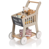 MUSTERKIND® Einkaufswagen Rubus, Warmgrau/natur