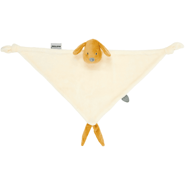 Nattou Charlie Maxi-Kuscheltuch Flanell Vanille 3 Nattou Charlie Maxi-Kuscheltuch Flanell Vanille