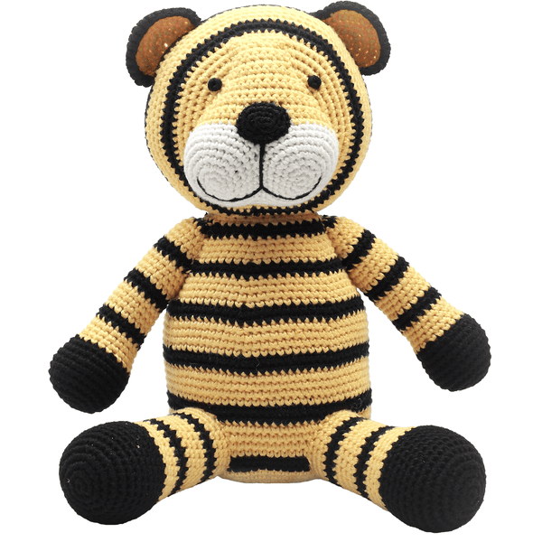 NatureZoo Of Denmark »gehäkeltes Kuscheltier Tiger, Gelb« 3 NatureZoo Of Denmark »gehäkeltes Kuscheltier Tiger, Gelb«