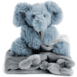 NatureZoo Of Denmark »Super Soft Schmusetuch Elefant, Dunkelblau«