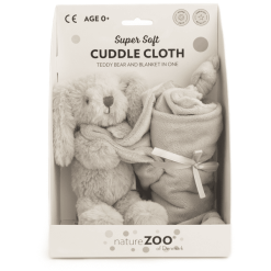 NatureZoo Of Denmark »Super Soft Schmusetuch Kaninchen, Grau«