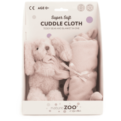NatureZoo Of Denmark »Super Soft Schmusetuch Kaninchen, Rosa«