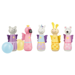 NICI Kegelspiel Elfentiere 46021