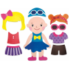 Nuby Nûby Badespielzeug Dress Up Girl -Kinderspielzeug Geschäft nuby badespielzeug dress up girl a310486