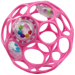 Oball™ Rassel Pink, 10 Cm