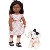 Our Generation Puppe Candice 46cm Mit Welpe Chic 1 -Kinderspielzeug Geschäft our generation puppe candice 46cm mit welpe chic 1 a384252