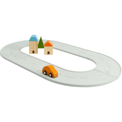 PlanToys Straßen Und Schienen Set Klein