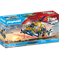 PLAYMOBIL® Air Stuntshow Filmcrew-Helikopter
