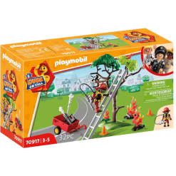 PLAYMOBIL® Duck On Call Feuerwehr Action Rette Die Katze