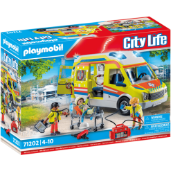 PLAYMOBIL® Rettungswagen Mit Licht Und Sound
