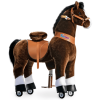 PonyCycle® Chocolate Brown With White Hoof Horse -Kinderspielzeug Geschäft ponycycle chocolate brown with white hoof horse a338458
