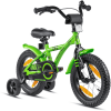 PROMETHEUS BICYCLES® HAWK Kinderfahrrad 14" , Grün-Schwarz Mit Stützrädern -Kinderspielzeug Geschäft prometheus bicycles hawk kinderfahrrad 14 gruen schwarz mit stuetzraedern a206506
