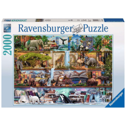 Ravensburger Aimee Stewart: Großartige Tierwelt Bunt