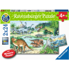 Ravensburger Puzzle WWW: Saurier Und Ihre Lebensräume -Kinderspielzeug Geschäft ravensburger puzzle www saurier und ihre lebensraeume a306270
