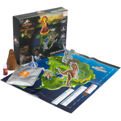 JURASSICWO RMS Jurassic World Camp Kreidezeit Ausbrechender Vulkan Set