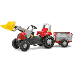 ROLLY TOYS Rolly®toys RollyJunior RT Mit RollyJunior Lader Und RollyFarm Trailer 811397