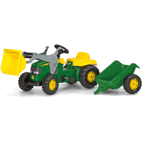 ROLLY TOYS Rolly®toys Rollykid John Deere Mit Lader Und Anhänger 3 ROLLY TOYS Rolly®toys Rollykid John Deere Mit Lader Und Anhänger