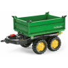 ROLLY TOYS Rolly®toys RollyMega Trailer, JD Grün, 122004 -Kinderspielzeug Geschäft rollytoys rollymega trailer jd gruen 122004 a046621