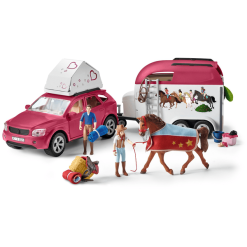 Schleich® Horse Club Abenteuer Mit Auto Und Pferdeanhänger 42535
