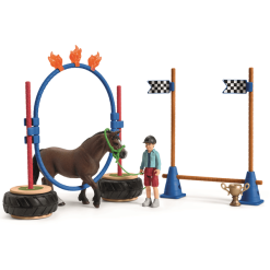 Schleich® Pony Agility Rennen 42482