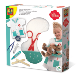 SES Creative® Verkleidungsset Doktor
