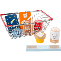 Small Foot® Lebensmittel-Set Im Einkaufskorb „fresh“
