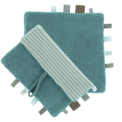 Snoozebaby ORGANIC Comfort Toy - Sweet Dreaming, Smokey Green