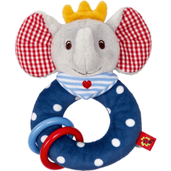 SPIEGELBURG COPPENRATH Ringrassel Mit Klapperringen Elefant BabyGlück