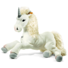 STEIFF Schlenker-Einhorn STARLY Weiss Liegend 70 Cm