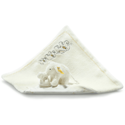 Steiff Schmusetuch Elefaentle Weiß, 35 Cm