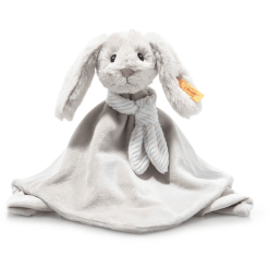 Steiff Soft Cuddly Friends Hoppie Hase Schmusetuch, Hellgrau