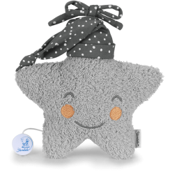 Sterntaler Spieluhr L Stern Grau