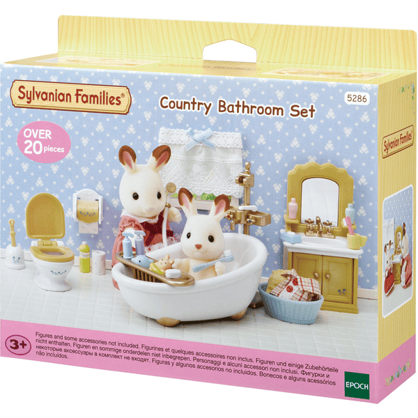 Sylvanian Families® Möbel-Sets - Badezimmer Im Landhausstil 3 Sylvanian Families® Möbel-Sets - Badezimmer Im Landhausstil