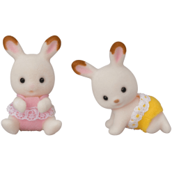 Sylvanian Families® Schokoladenhasen Zwillinge Mit Kinderwagen