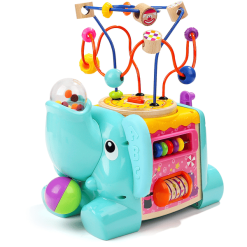 TopBright Toys® 5 In 1 Motorikwürfel Elefant