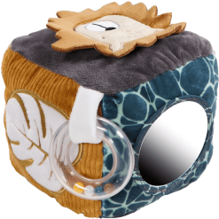 Tryco Plüsch Aktivitätswürfel Dschungel